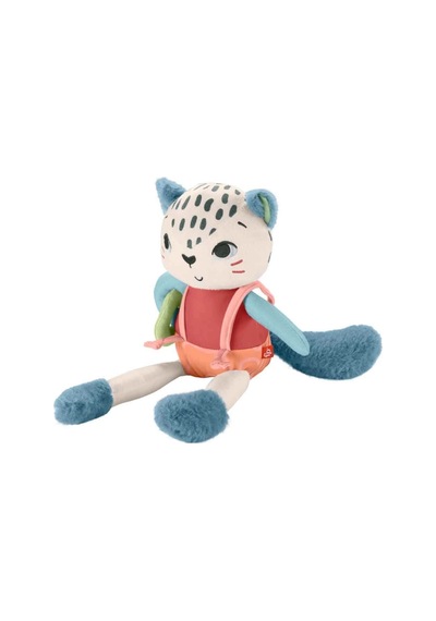 Mey İthalat Eğlenceli Dostum Kar Leoparı Peluş Hkd64 Mavi