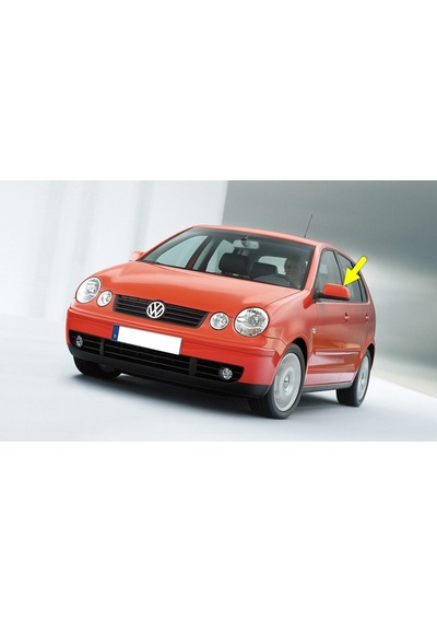 VW Polo 2002-2005 Sol Dış Dikiz Ayna Kapağı 6Q0857537A