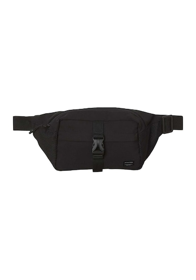 Jack & Jones Jacashford Mesh Bumbag Siyah Erkek Bel Çantası 000000000101961536 Siyah