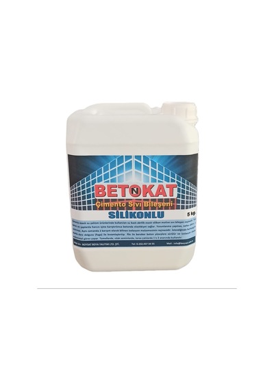 Betokat Silikonlu Sıvı Çimento Bileşeni 5 Kg