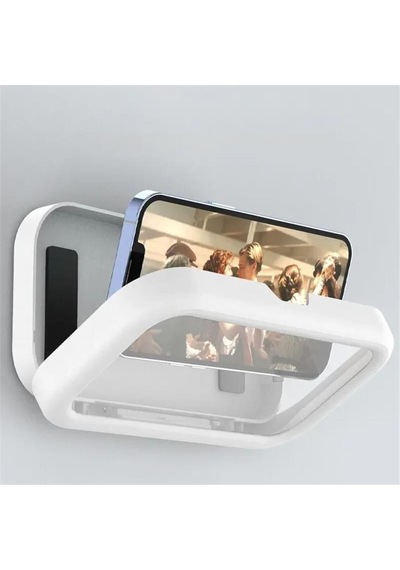 Su Geçirmez Duş İçi Telefon Kabı Suya Dayanıklı Hareketli Telefon Tutucu Banyo Standı 19 cm