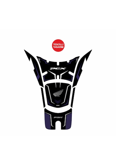 Pcx Tank Pad 2025 Lacivert
