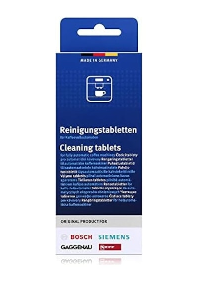 Siemens Otomatik Kahve Espresso Makinesi Temizleme Tableti 10'lu 0.2mm Kenar Kalınlığı
