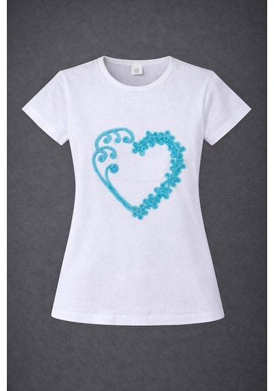 Dıgıl Kids Kız Çocuk Gösteri T-shirt Turkuaz