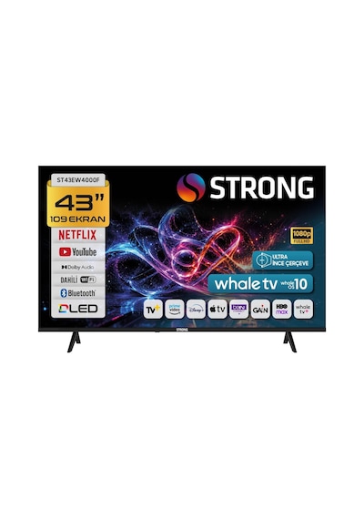 Strong ST43EW4000F 43" Full HD 109 Ekran Uydu Alıcılı Smart LED TV