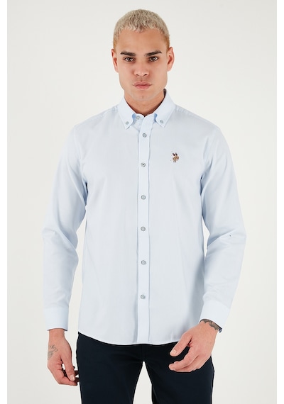 U.S. Polo Assn. U.s. Polo Assn Erkek Gömlek G081sz0042225643 Açık Mavi Açik Mavi