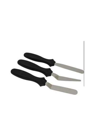 Spatula Set Çelik Metalik Diğer