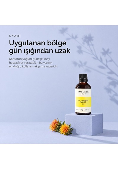Sarı Kantaron Yağı - Aspir Maserasyon, Doğal, 50 Ml