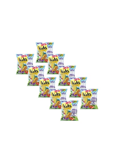 Yayla Kids Peynir Çeşnili Sebzeli Baklagil Cipsi 30 G X10