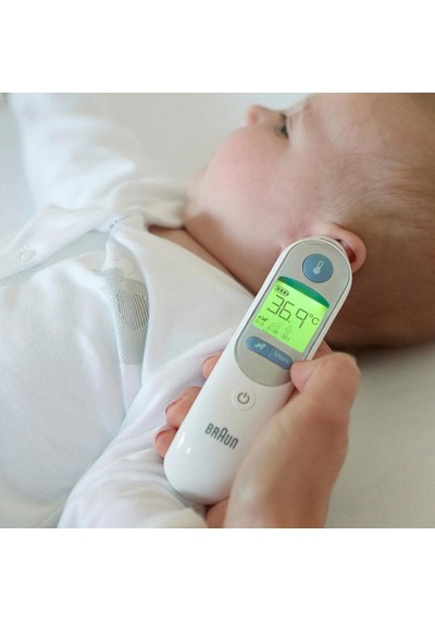 Braun Irt 6520 Thermoscan Beyaz Ateş Ölçer Yüksek Hassasiyetli Ergonomik Tasarım