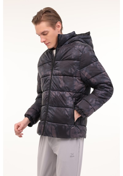 Kinetix Ml Warm Coat Mj24828 4pr Antrasit Erkek Kısa Kaban Gri