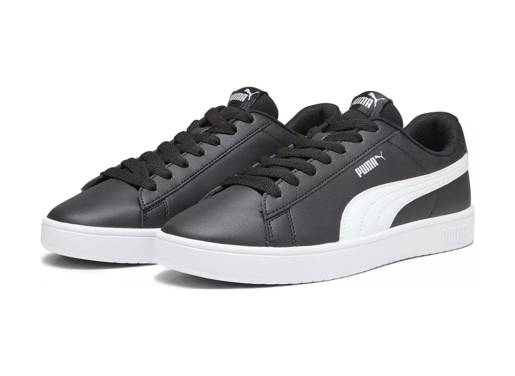 Puma 394251 06 Rickie Classic Siyah-beyaz-gri Kadın Spor Ayakkabı Siyah