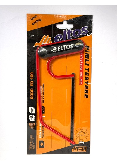 Eltos Pimli Testere Mini 150 Mm Metal Ahşap Plastik Kesim Testeresi