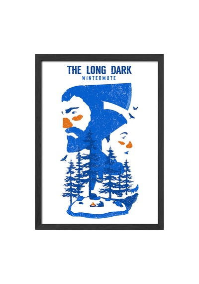 The Long Dark Siyah Ahşap Çerçeveli Poster, Dekoratif Oyun Duvar Tablosu