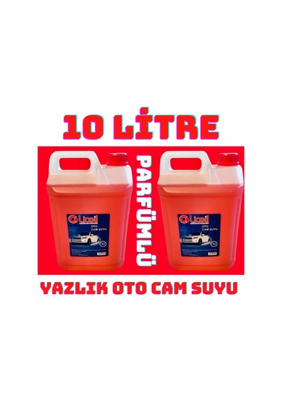 Licoil Cam Suyu Yazlık Parfümlü&Şampuanlı Mis Kokulu 2X5 10 Li .
