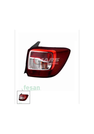 Dacia Sandero L Dysuz Füme 2013-2016 Stop