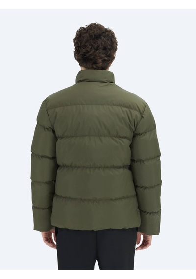 Haki Regular Fit Dik Yaka Casual Dokuma Mont Haki