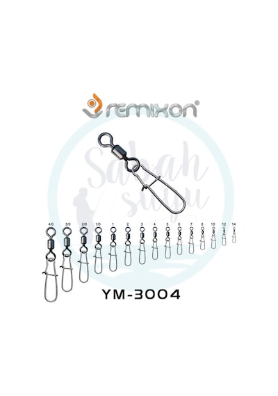 Remixon Ym-3004 Rulmanlı Klipsli Fırdöndü No:2/0