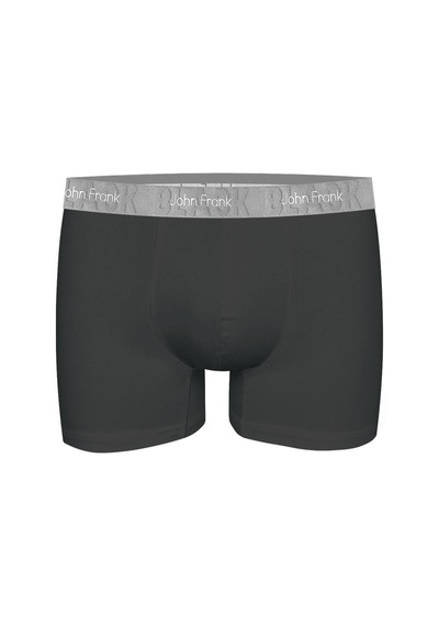 John Frank Erkek Boxer Jfbblk03 Siyah