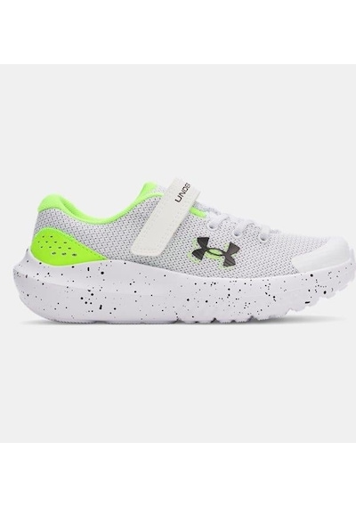 Under Armour Ua Bps Surge 4 Ac Erkek Çocuk Koşu Ayakkabısı-30886 Beyaz