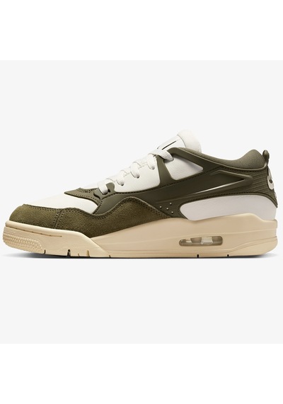 Nike Air Jordan 4 Rm Leather Unisex Sneaker Hakiki Deri Günlük Spor Ayakkabı Haki