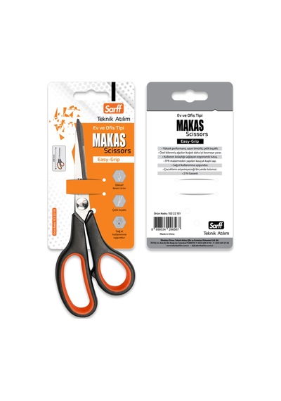 Sarff Easy Grıp Ofis Makası - 20cm