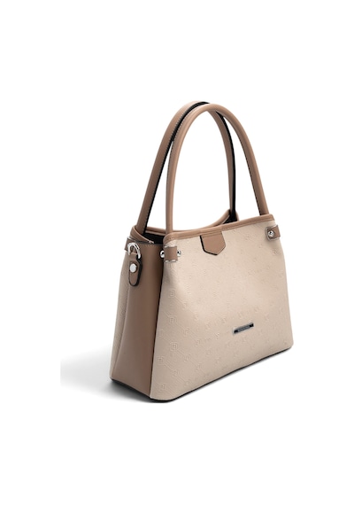 Silver Polo Sp1254 Kadın El Çantası Fashion Bej-latte