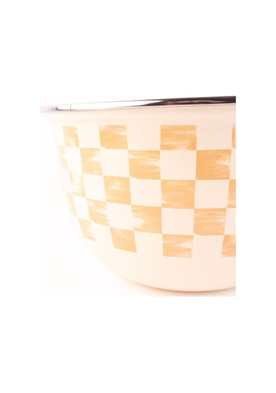 Beige Emaye Karıştırma Kabı 24cm - 4lt Bej