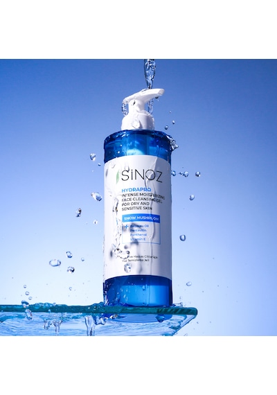 Sinoz Hydrapro Kuru ve Hassas Ciltler için Nemlendiricili Yüz Temizleme Jeli 400 ML