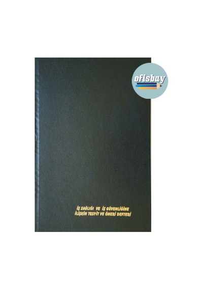 İş Sağlığı Ve Iş Güvenliğine Ilişkin Tespit Ve Öneri Defter N11.4454