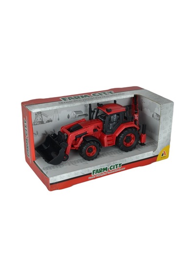 Adel Farm City Kazıcı Yükleyici Kırmızı 000590 Karışık