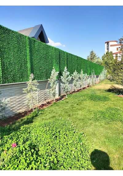 Yapay Çim Çit Örgü Telli Bahçe Çiti 150 Cm X 8 Mt