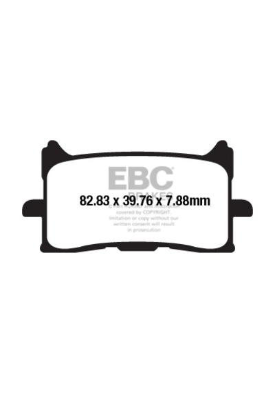 Ebc Fa679hh Honda X-adv 750 Fren Balatası Uyumlu