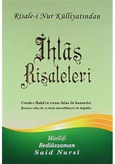 İhlas Risalesi / Büyük Boy (kod:354) / Bediüzzaman Said Nursi