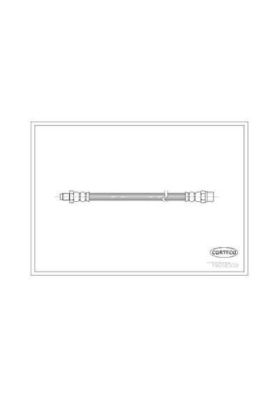 Fren Hortumu Arka Mercedes 123-124-201-126 / 280mm / 1 Ucu Diş A1264280335