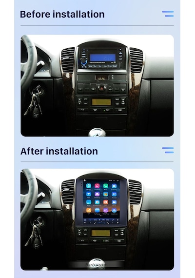 Kıa Sorento Low 2004-2008 Uyumlu Multimedya Navigasyon Usb Kamera Carplayer 4 Ram