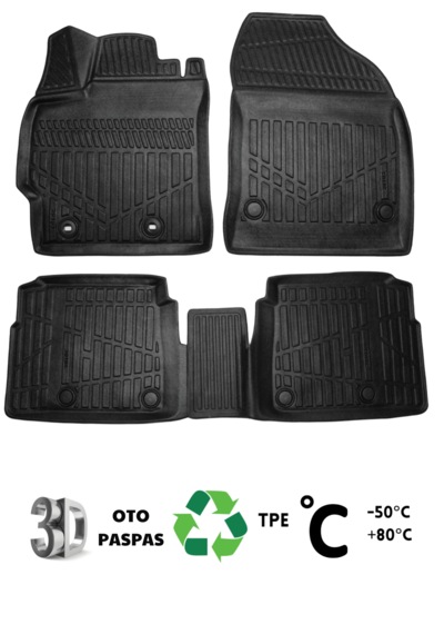 Togg T10x 2023 Yılı Ve Üstü Modeller Için Oto Paspas