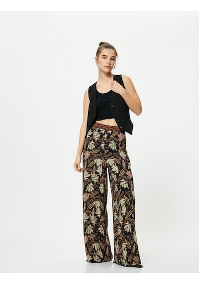 Koton Bol Paça Pantolon Etnik Desenli Cepli Yüksek Bel Kahverengi Desenli 4wak40235uw 4WAK40235UW5D4 Kahverengi Koton Bol Paça Pantolon Etnik Desenli Cepli Yüksek Bel Kahverengi Desenli 4wak40235uw 4WAK40235UW5D4 Kahverengi