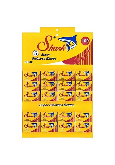 Shark Çift Taraflı Yaprak Jilet Diğer