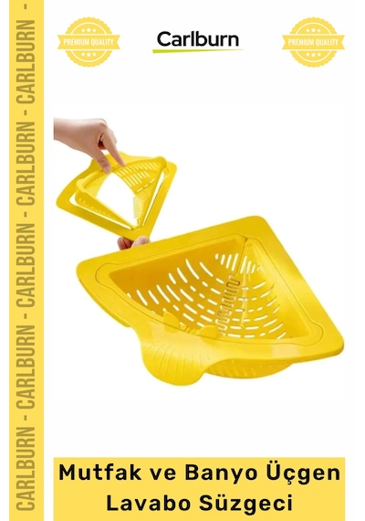 Özel Üretim Köşe Uyumlu Ergonomik Plastik Evye Organizer Atık Mutfak Banyo Üçgen Lavabo Süzgeci Çok Renkli