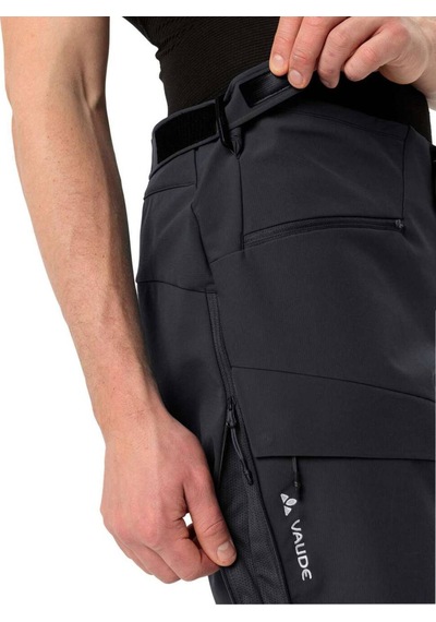 Vaude Monsivo Alpine Softshell Erkek Kayak Pantolonu 46472 Black
