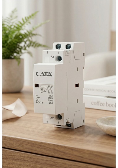 Cata Ct 9183 Sesiz Modüler Aydınlatma Kontaktörü 25a