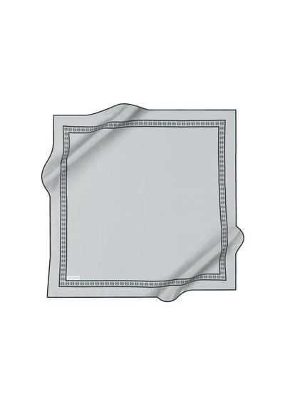 Pierre Cardin İpek Eşarp - 8929438-972 Gri Twill Gri