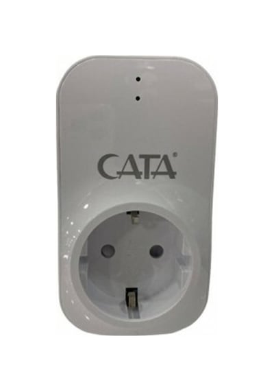Cata CT-9186 4000W 918 Joule Tekli Akım Korumalı Priz Beyaz