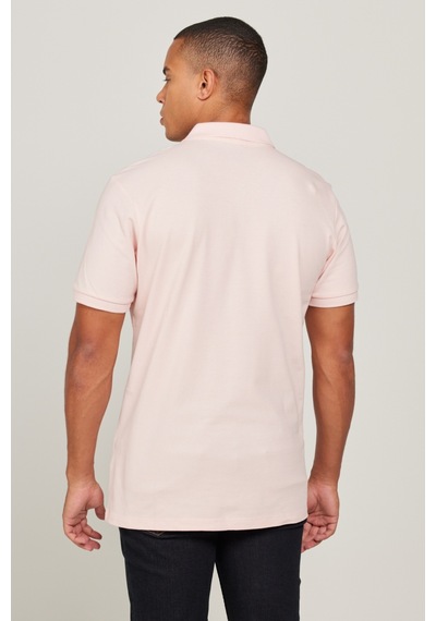 Regular Fit Normal Kesim Polo Yaka Tişört L211810611 Pembe