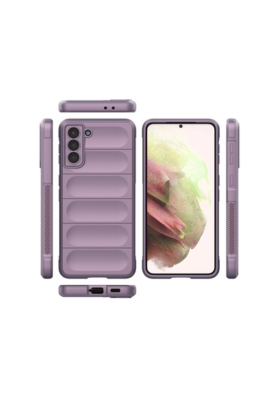 Samsung Galaxy Uyumlu S22 Plus Kılıf Optimum Silikon - Mor Çr