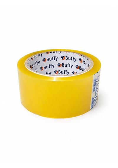 Buffy 6 Adet Koli Bandı 45 Mm X 100 Mt Şeffaf Güçlü Yapışkanlı Kopmayan Bant Bandı 6 Adet