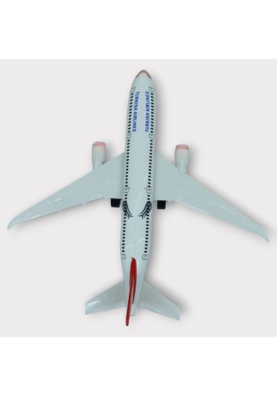 Çek Bırak Metal Yolcu Uçağı - 18 Cm