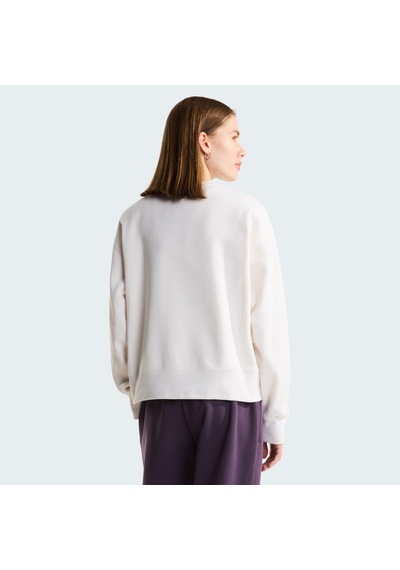 The North Face W Tnf Essentıal Sımple Dome Boxy Os Crew Kadın Sweatshirt Nf0a8hby3ıe1 Beyaz