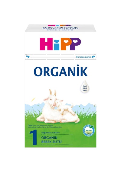 1 Organik Keçi Sütü Bazlı Bebek Sütü 400 Gr